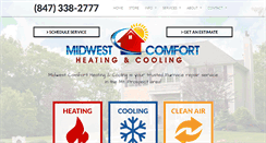 Desktop Screenshot of midwestcomfort.net